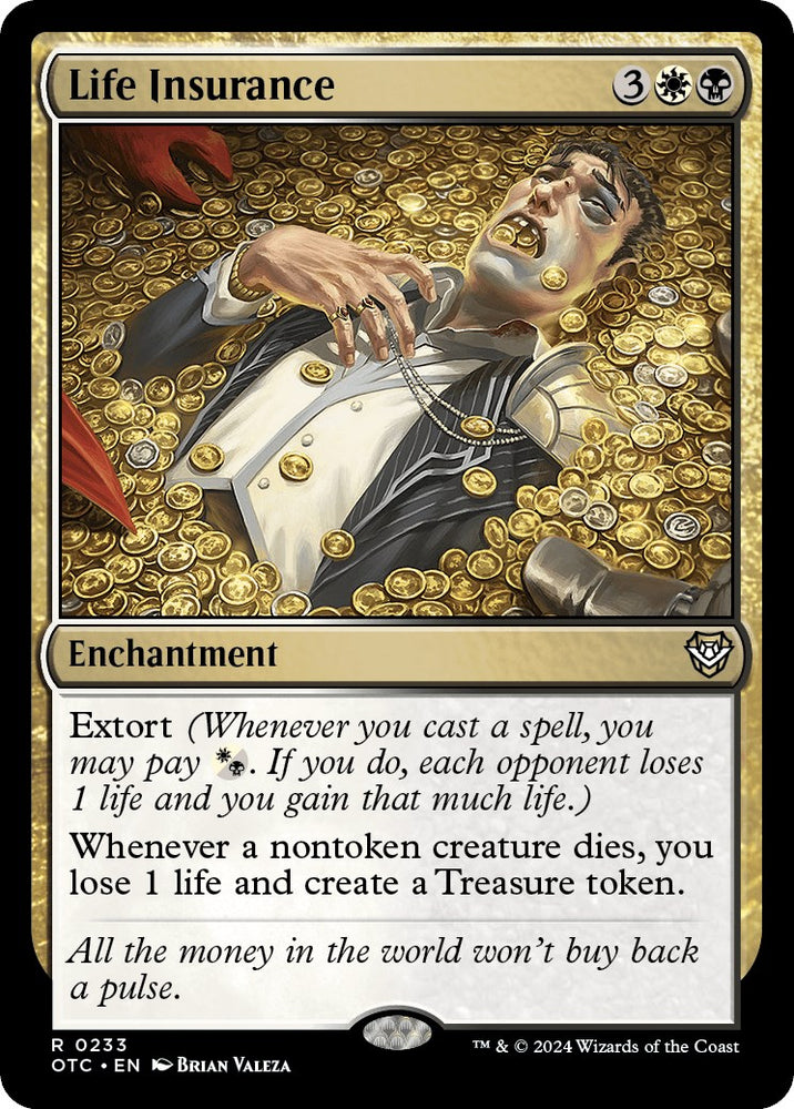 Life Insurance [Outlaws of Thunder Junction Commander] - PokeCharles PokeStore