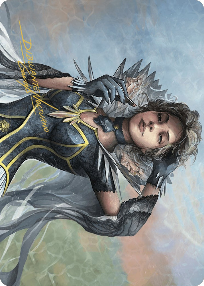 Eriette, the Beguiler Art Card (Gold-Stamped Signature) [Outlaws of Thunder Junction Art Series] - PokeCharles PokeStore