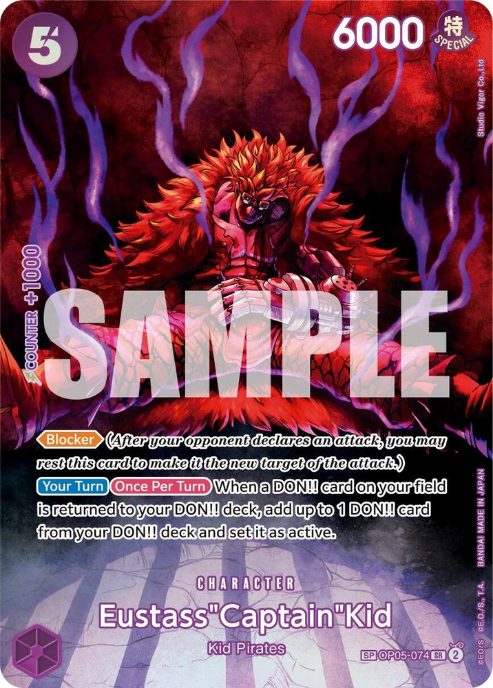 Eustass"Captain"Kid (SP) [500 Years in the Future] - PokeCharles PokeStore