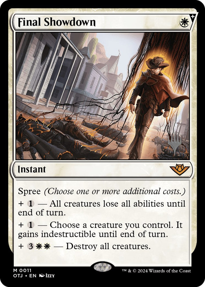 Final Showdown (Promo Pack) [Outlaws of Thunder Junction Promos] - PokeCharles PokeStore