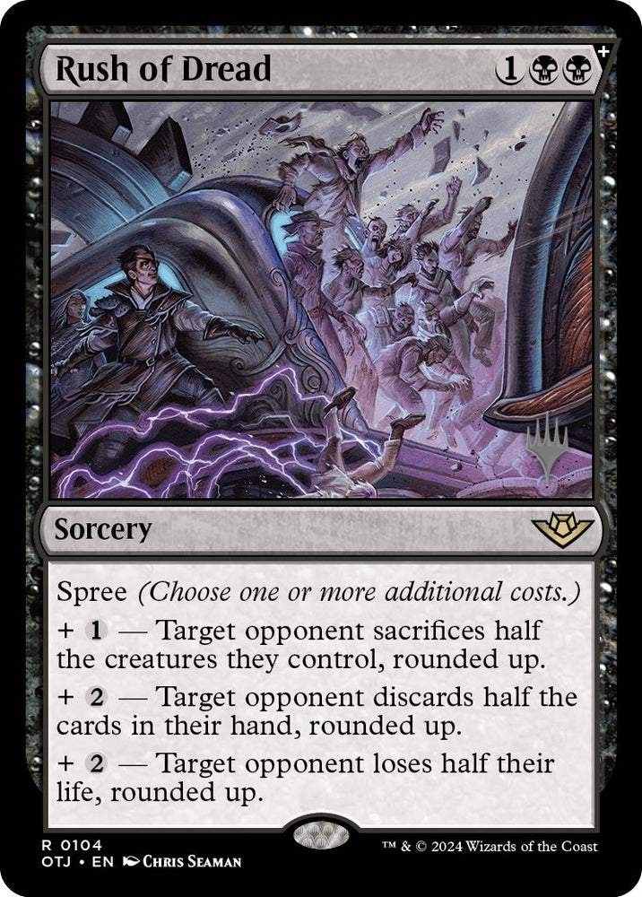 Rush of Dread (Promo Pack) [Outlaws of Thunder Junction Promos] - PokeCharles PokeStore