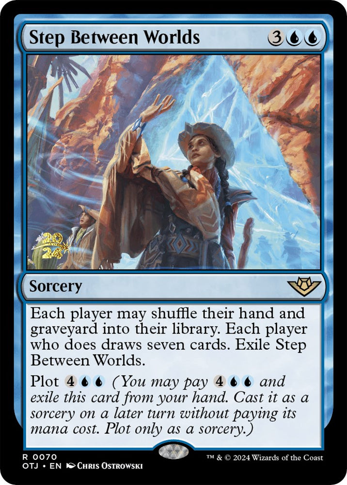 Step Between Worlds [Outlaws of Thunder Junction Prerelease Promos] - PokeCharles PokeStore
