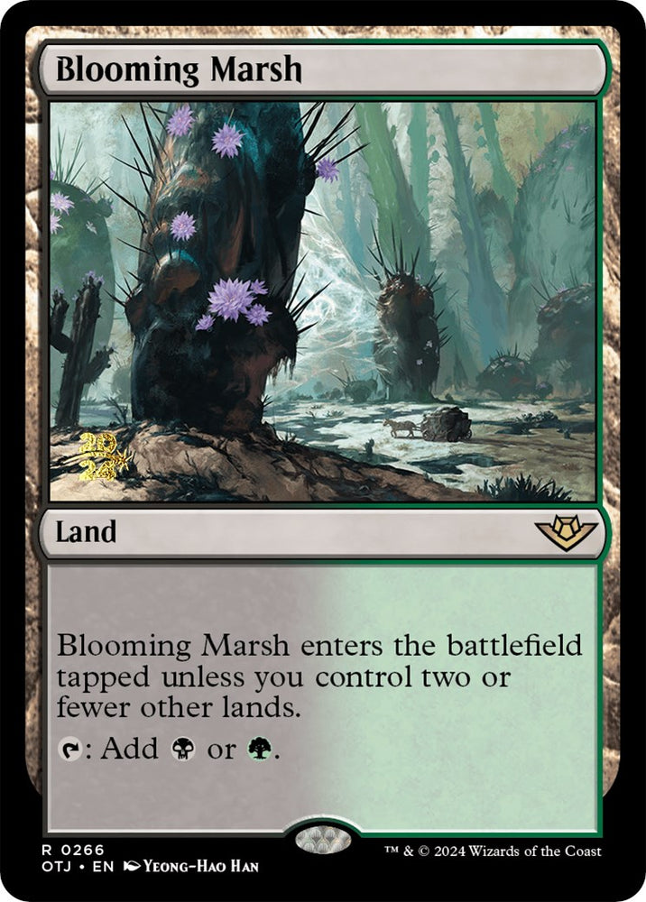 Blooming Marsh (OTJ) [Outlaws of Thunder Junction Prerelease Promos] - PokeCharles PokeStore