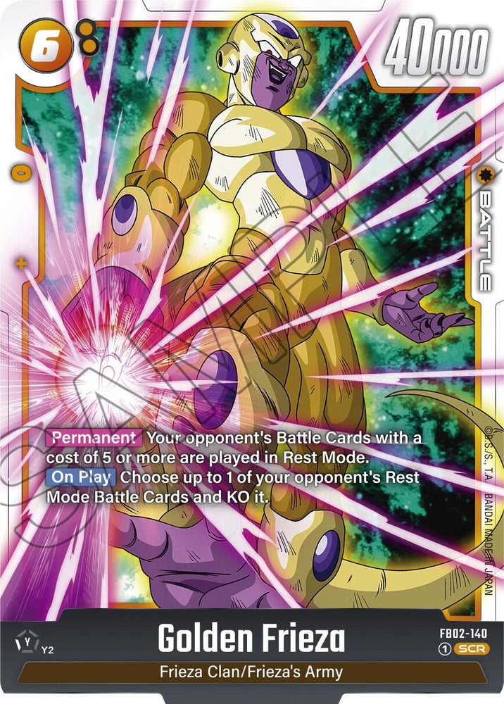 Golden Frieza [Blazing Aura] - PokeCharles PokeStore