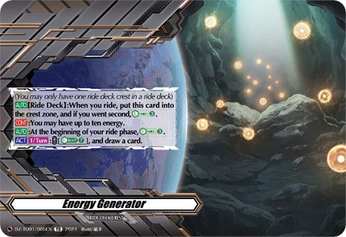 Energy Generator (DZ-TD01/005EN) [Start Up Trial Deck: Dragon Empire] - PokeCharles PokeStore