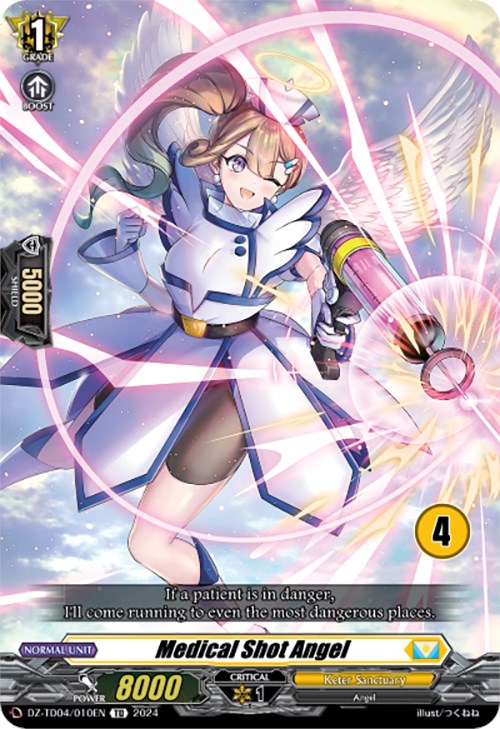 Medical Shot Angel (4) (DZ-TD04/010EN) [Start Up Trial Deck: Keter Sanctuary] - PokeCharles PokeStore
