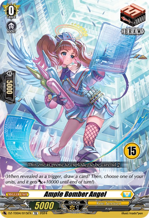 Ample Bomber Angel (15) (DZ-TD04/015EN) [Start Up Trial Deck: Keter Sanctuary] - PokeCharles PokeStore