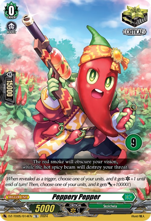 Peppery Pepper (9) (DZ-TD05/014EN) [Start Up Trial Deck: Stoicheia] - PokeCharles PokeStore