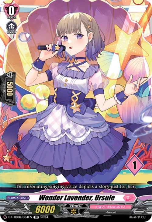 Wonder Lavender, Ursule (1) (DZ-TD06/004EN) [Start Up Trial Deck: Lyrical Monasterio] - PokeCharles PokeStore