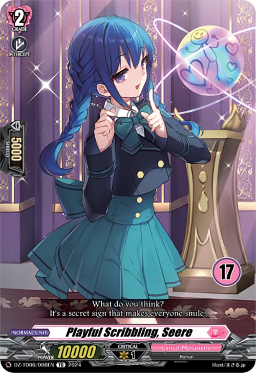Playful Scribbling, Seere (17) (DZ-TD06/008EN) [Start Up Trial Deck: Lyrical Monasterio] - PokeCharles PokeStore