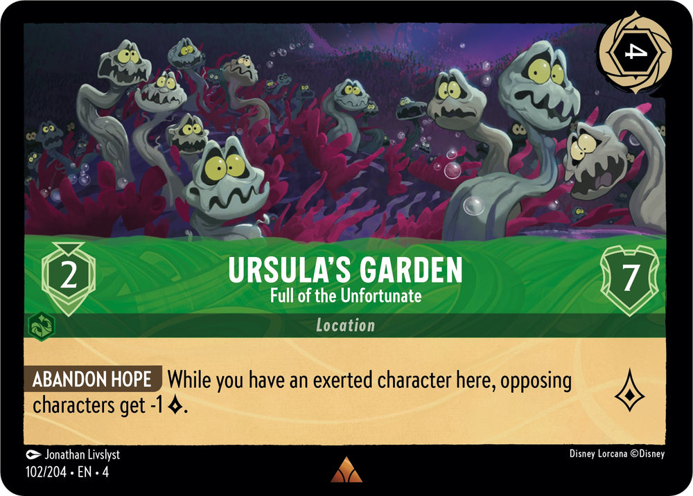 Ursula's Garden - Full of the Unfortunate (102/204) [Ursula's Return] - PokeCharles PokeStore