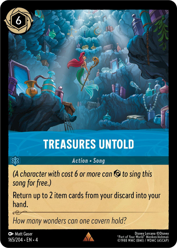 Treasures Untold (165/204) [Ursula's Return] - PokeCharles PokeStore