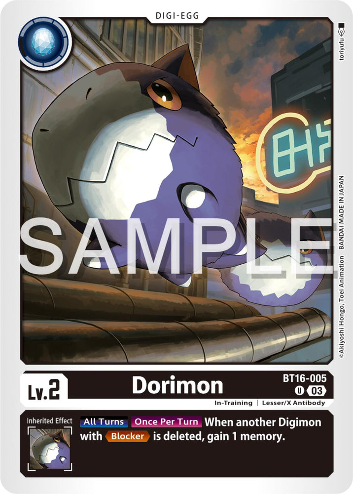 Dorimon [BT16-005] [Beginning Observer] - PokeCharles PokeStore