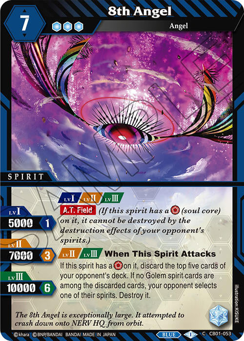 8th Angel (CB01-053) [Collaboration Booster 01: Halo of Awakening] - PokeCharles PokeStore