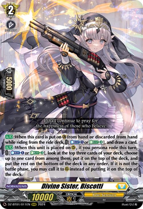 Divine Sister, Biscotti (DZ-BT01/011EN) [Fated Clash] - PokeCharles PokeStore