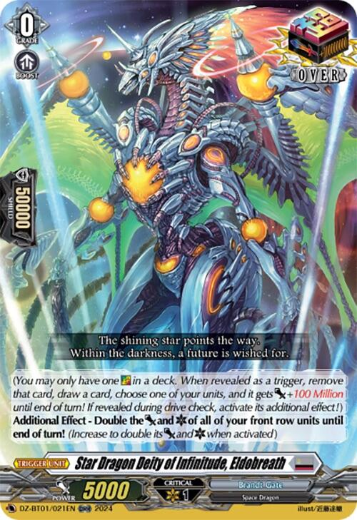 Star Dragon Deity of Infinitude, Eldobreath (ORR) (DZ-BT01/021EN) [Fated Clash] - PokeCharles PokeStore