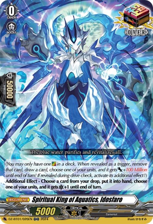 Spiritual King of Aquatics, Idosfaro (ORR) (DZ-BT01/026EN) [Fated Clash] - PokeCharles PokeStore