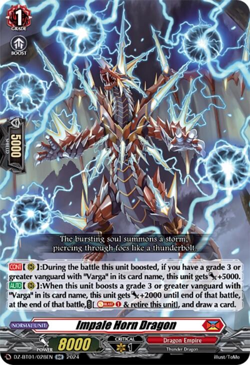Impale Horn Dragon (DZ-BT01/028EN) [Fated Clash] - PokeCharles PokeStore