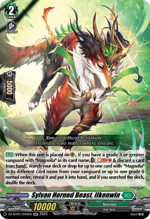 Sylvan Horned Beast, Ilkenwin (DZ-BT01/045EN) [Fated Clash] - PokeCharles PokeStore