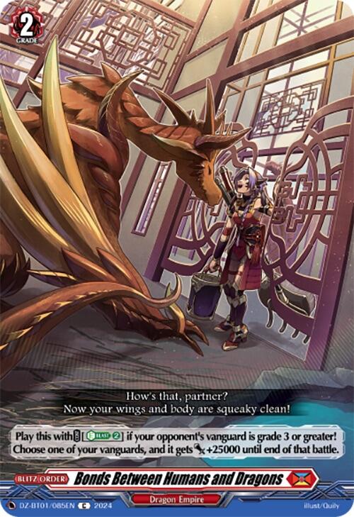 Bonds Between Humans and Dragons (DZ-BT01/085EN) [Fated Clash] - PokeCharles PokeStore