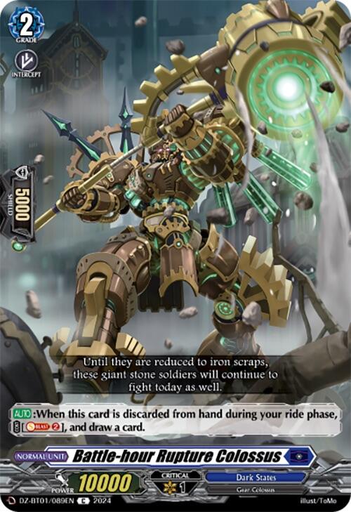 Battle-hour Rupture Colossus (DZ-BT01/089EN) [Fated Clash] - PokeCharles PokeStore