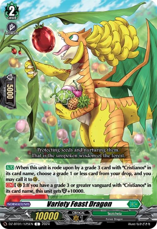 Variety Feast Dragon (DZ-BT01/125EN) [Fated Clash] - PokeCharles PokeStore