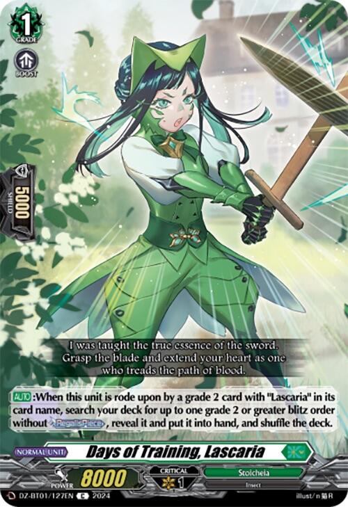 Days of Training, Lascaria (DZ-BT01/127EN) [Fated Clash] - PokeCharles PokeStore