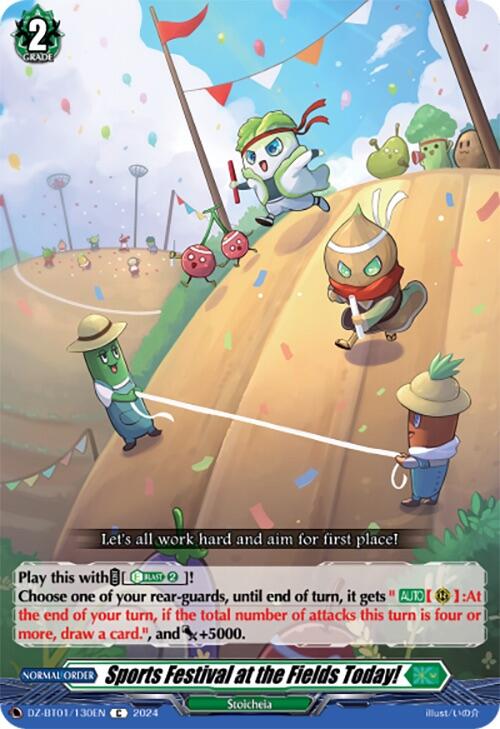 Sports Festival at the Fields Today! (DZ-BT01/130EN) [Fated Clash] - PokeCharles PokeStore