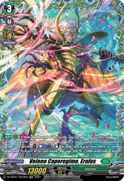 Veleno Caporegime, Erafus (FR) (DZ-BT01/FR33EN) [Fated Clash] - PokeCharles PokeStore