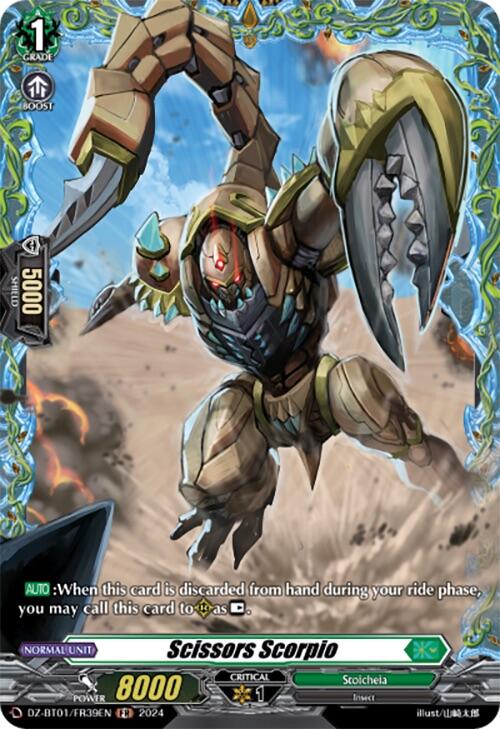 Scissors Scorpio (FR) (DZ-BT01/FR39EN) [Fated Clash] - PokeCharles PokeStore