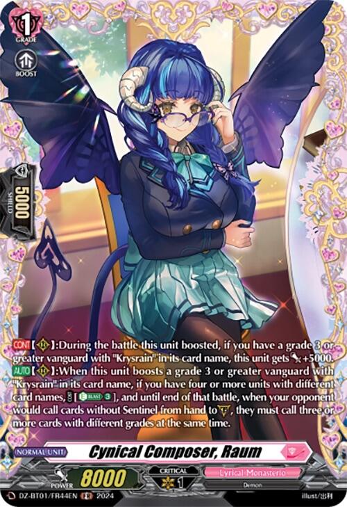 Cynical Composer, Raum (FR) (DZ-BT01/FR44EN) [Fated Clash] - PokeCharles PokeStore