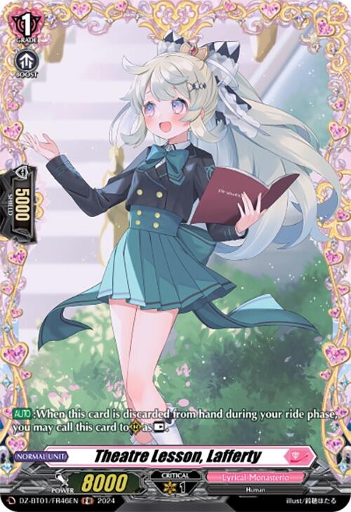 Theatre Lesson, Lafferty (FR) (DZ-BT01/FR46EN) [Fated Clash] - PokeCharles PokeStore