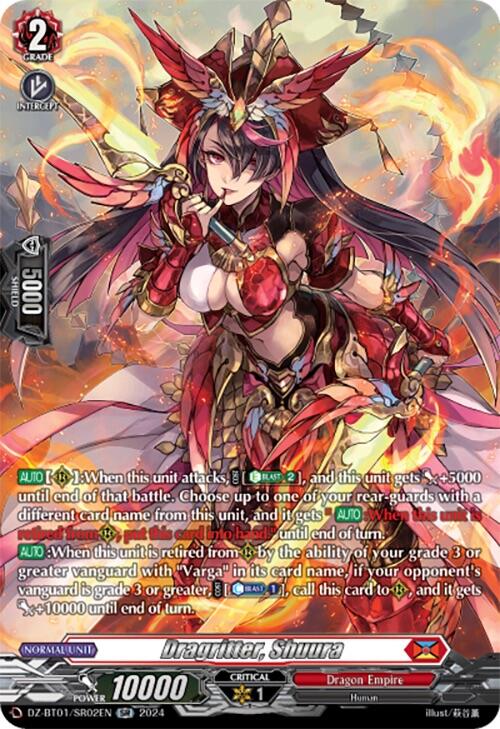 Dragritter, Shuura (SR) (DZ-BT01/SR02EN) [Fated Clash] - PokeCharles PokeStore