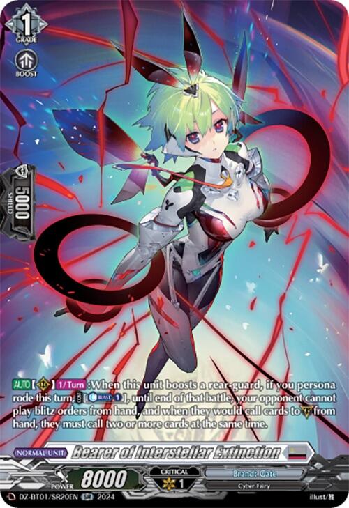 Bearer of Interstellar Extinction (SR) (DZ-BT01/SR20EN) [Fated Clash] - PokeCharles PokeStore