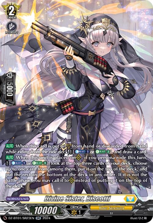 Divine Sister, Biscotti (SR) (DZ-BT01/SR23EN) [Fated Clash] - PokeCharles PokeStore