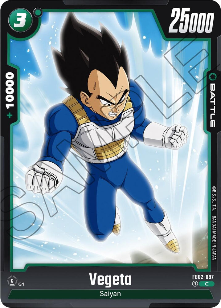 Vegeta (FB02-097) [Blazing Aura] - PokeCharles PokeStore