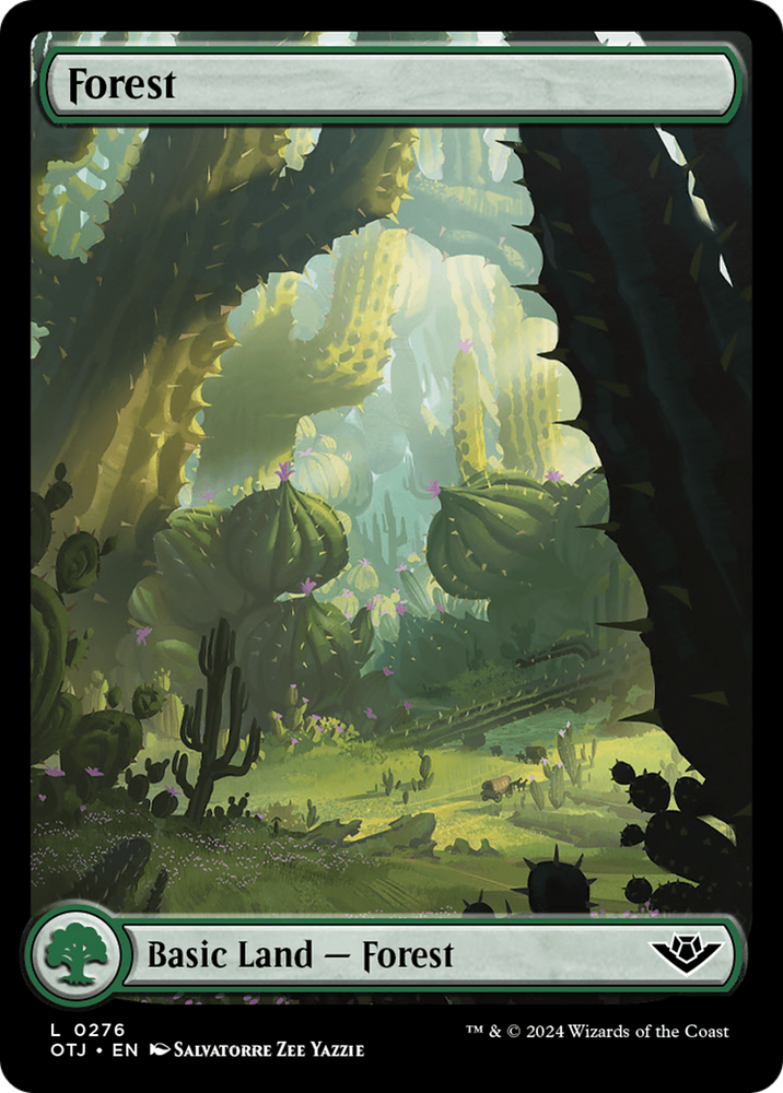 Forest (0276) [Outlaws of Thunder Junction] - PokeCharles PokeStore