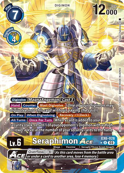 Seraphimon ACE [EX6-028] (Alternate Art) [Infernal Ascension] - PokeCharles PokeStore