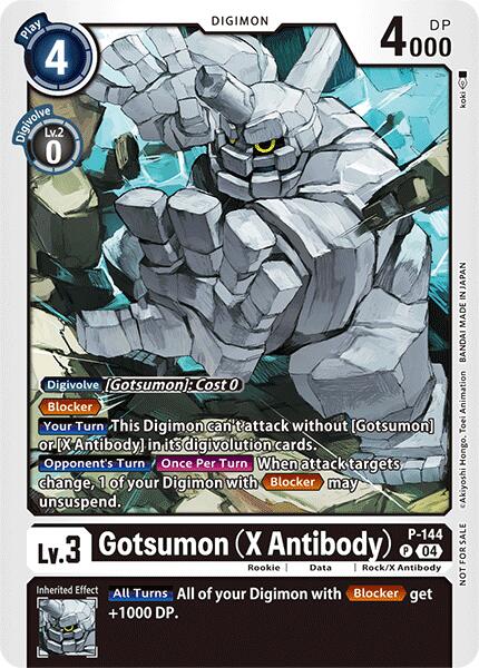 Gotsumon (X Antibody) [P-144] (Store Tournament 2024 Jul. – Sep. Participation Pack) [Promotional Cards] - PokeCharles PokeStore