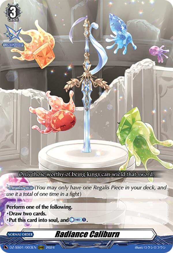 Radiance Caliburn (DZ-SS01/003EN) [Festival Booster 2024] - PokeCharles PokeStore