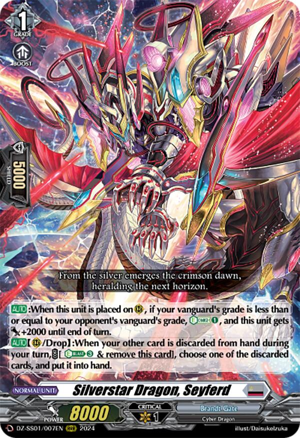 Silverstar Dragon, Seyferd (DZ-SS01/007EN) [Festival Booster 2024] - PokeCharles PokeStore