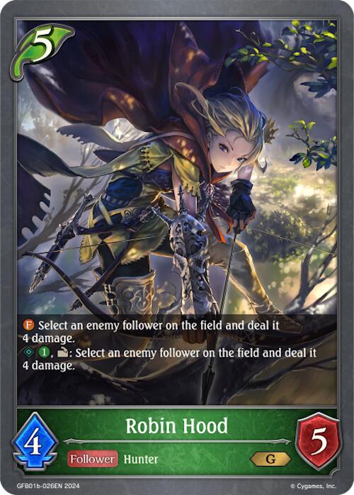Robin Hood (GFB01b-026EN) [Gloryfinder Bundle 01: Guide to Glory] - PokeCharles PokeStore