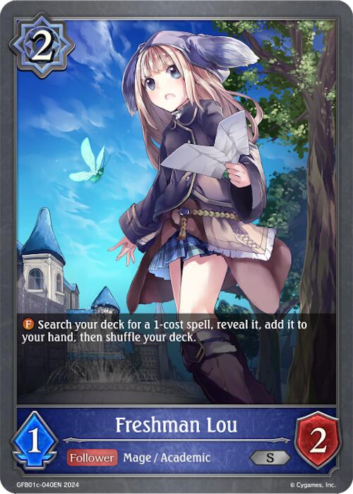 Freshman Lou (GFB01c-040EN) [Gloryfinder Bundle 01: Guide to Glory]