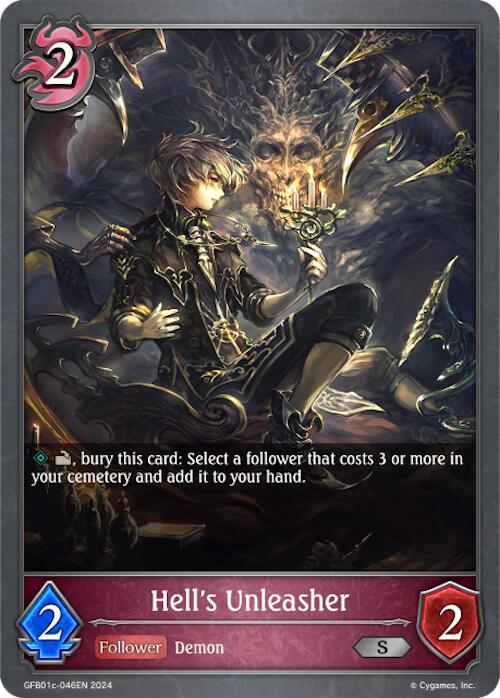 Hell's Unleasher (GFB01c-046EN) [Gloryfinder Bundle 01: Guide to Glory]