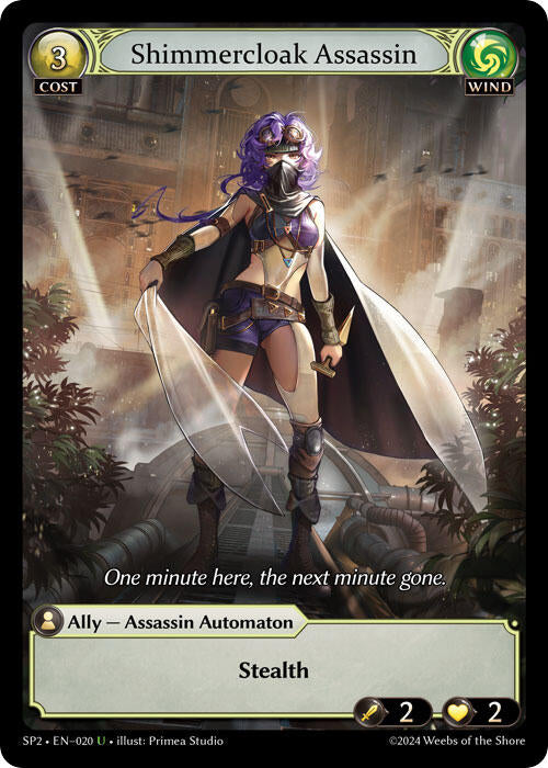 Shimmercloak Assassin (020) [Supporter Pack 2] - PokeCharles PokeStore