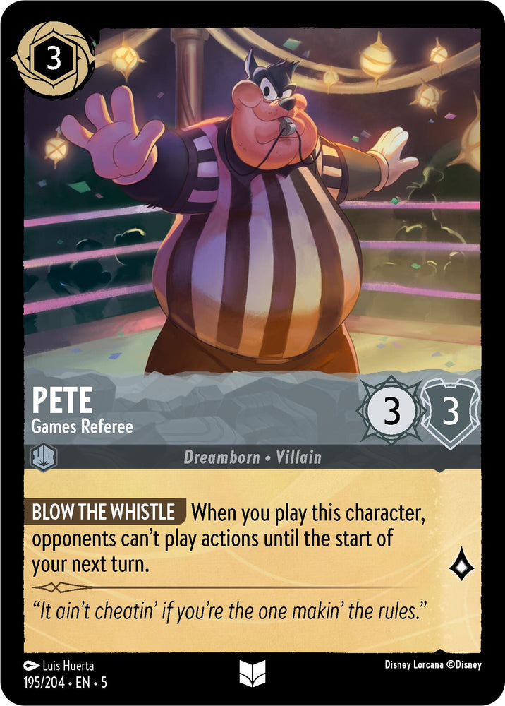 Pete - Games Referee (195/204) [Shimmering Skies] - PokeCharles PokeStore