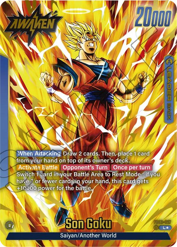Son Goku (FB03-027) (Alternate Art) [Raging Roar] - PokeCharles PokeStore
