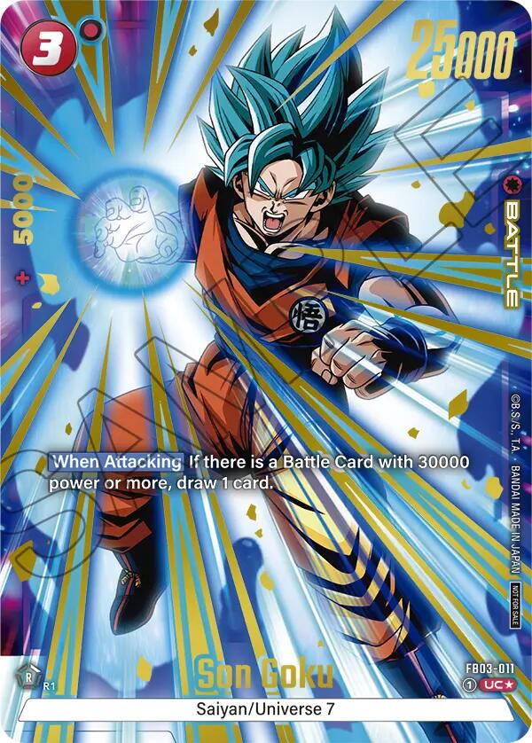 Son Goku (FB03-011) (Championship Pack 02) (Gold) [Fusion World Tournament Cards] - PokeCharles PokeStore