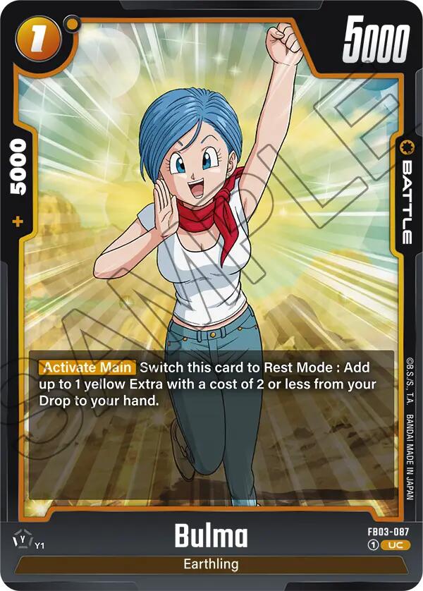 Bulma (FB03-087) [Raging Roar] - PokeCharles PokeStore
