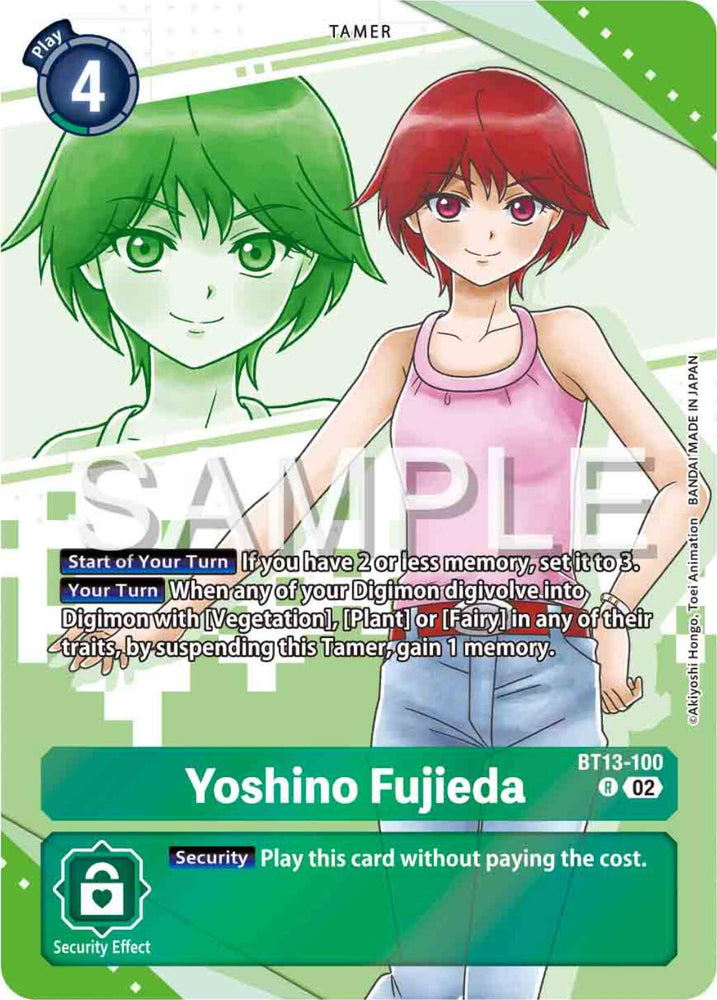 Yoshino Fujieda [BT13-100] (Premium Heroines Set) [Versus Royal Knights Booster] - PokeCharles PokeStore